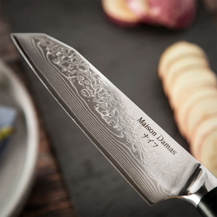 Set couteau santoku et utilitaire - Collection Yoko - Maison Damas