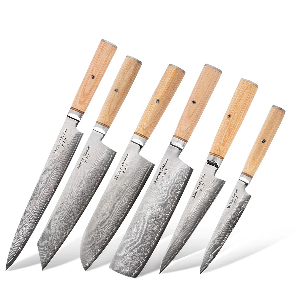 Set mit 6 japanischen Messern - Kollektion Matsu 