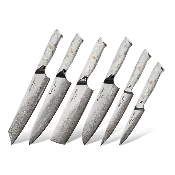Set de 6 couteaux - Collection Akashi - Maison Damas