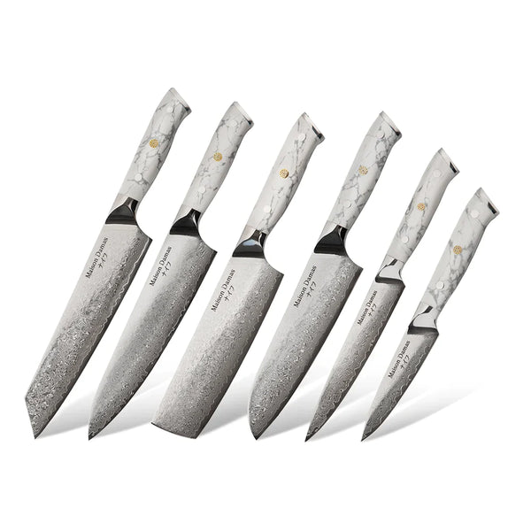 COUTEAUX DE CUISINE professionnels chef japonais opaque acier carbon COUTEAUX DE CUISINE professionnels chef japonais opaque acier carbon