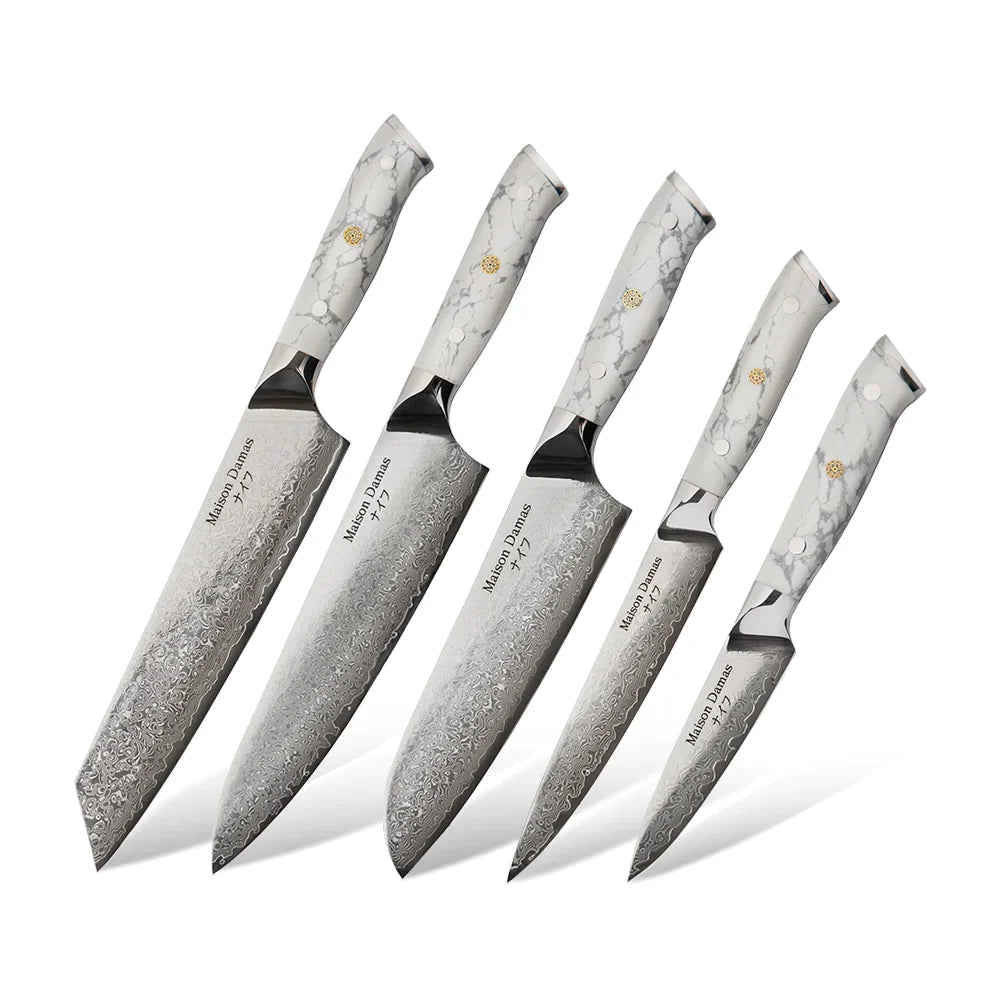 Set de 5 couteaux - Collection Akashi - Maison Damas