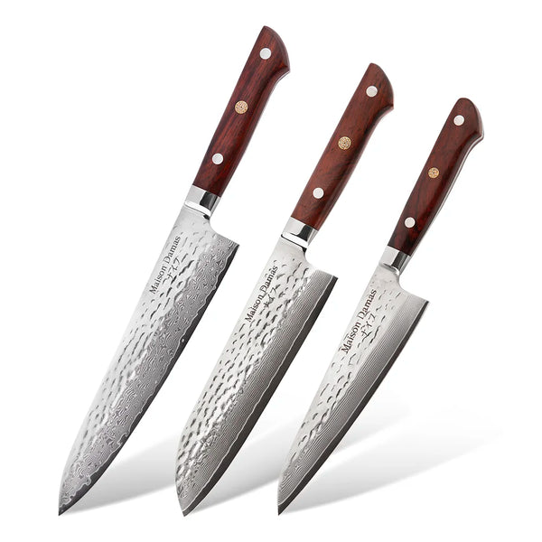 Set of 3 knives - Shimoza collection - Maison Damas