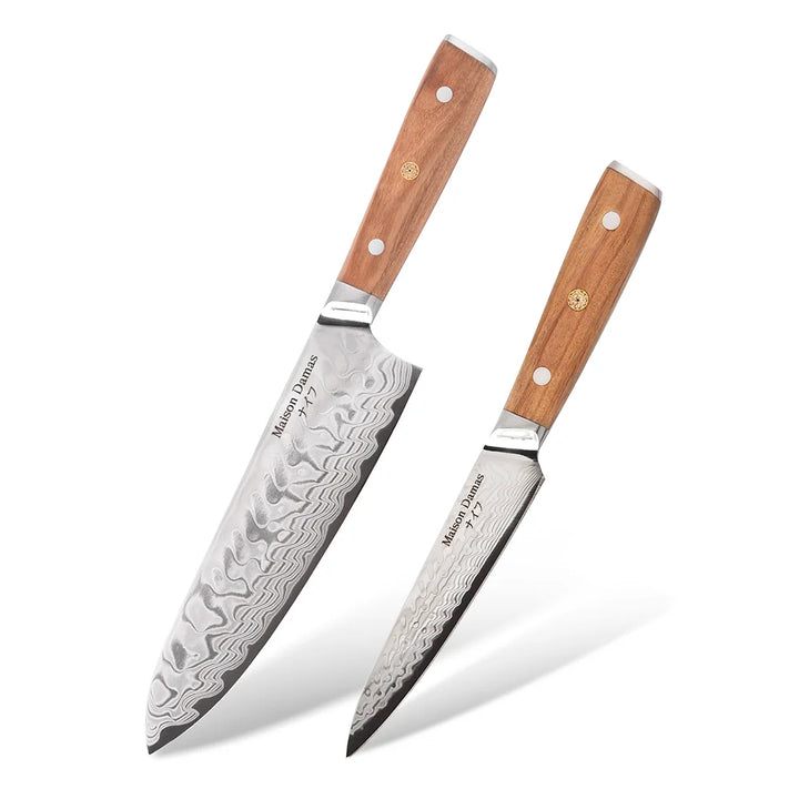 Chef's knife and utility set - Miyazaki collection - Maison Damas