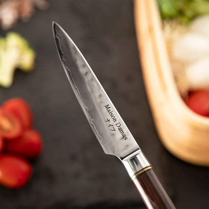 Juego santoku utilitario - Colección Sakoma - Maison Damas